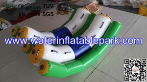 China Kids Water Park Toys Inflatable Double Water Seesaw Commercial Grade wholesale