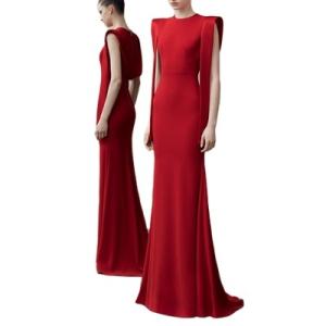China Customized Logo Printing Evening Dress Single Item wholesale