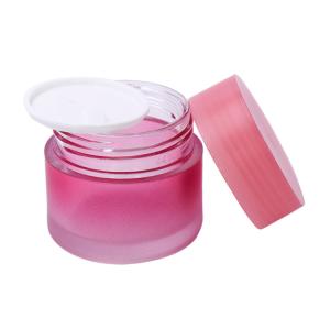 China No Leaking PET Silk Screen Printing 30g Cream Jar wholesale