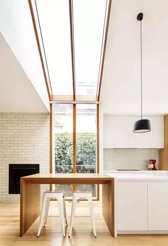Light Filtering Laminated Curb Mount Aluminium Window Profiles