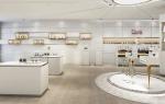 Fashion Anti Rust Luxury Display Cabinets Hardware Showcase Cosmetic Display