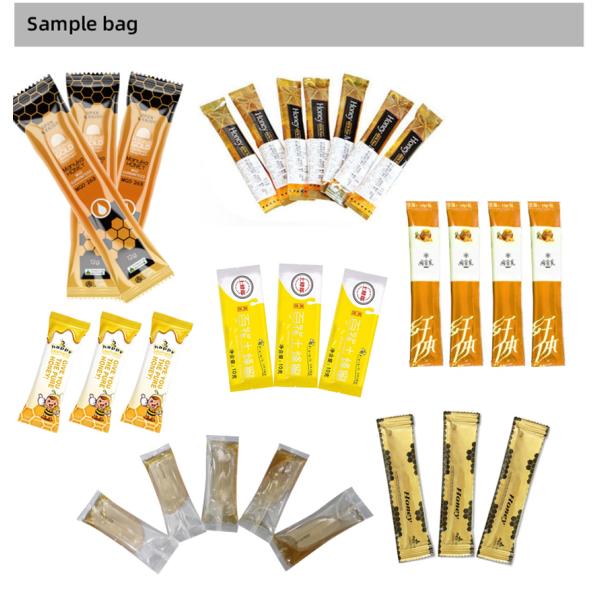 Vertical Honey Packing Machine Automatic Liquid Sachet Filling 2.8kw