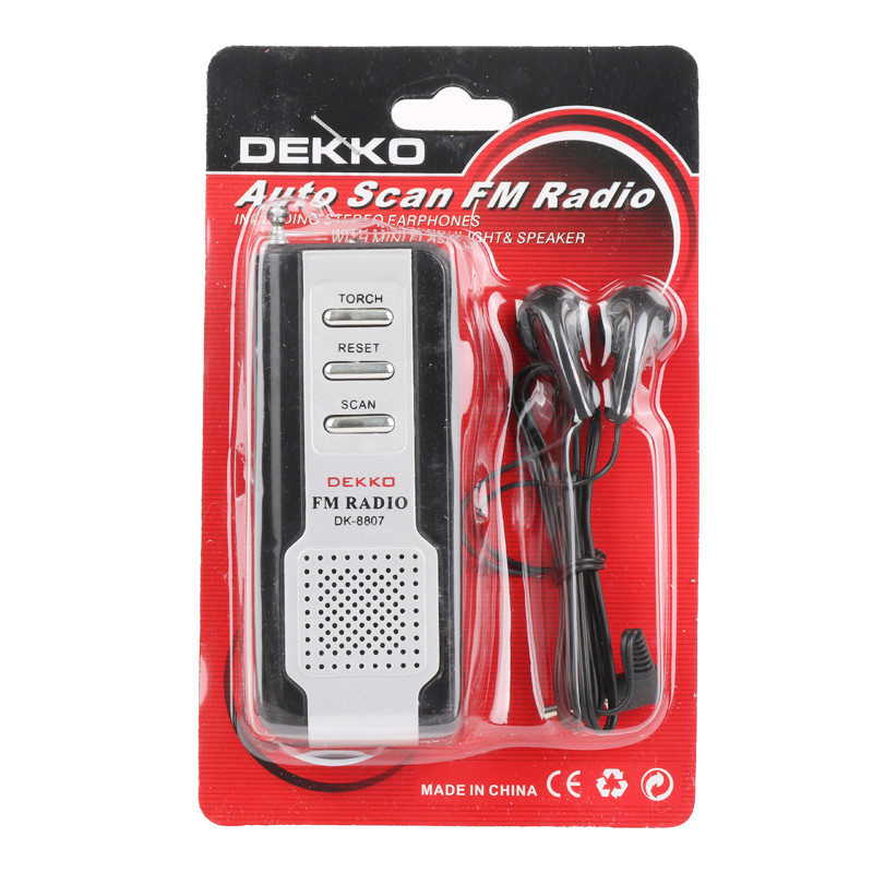 DSP Chip Battery Speaker Radio Player FM88 Wireless FM Auto Scan