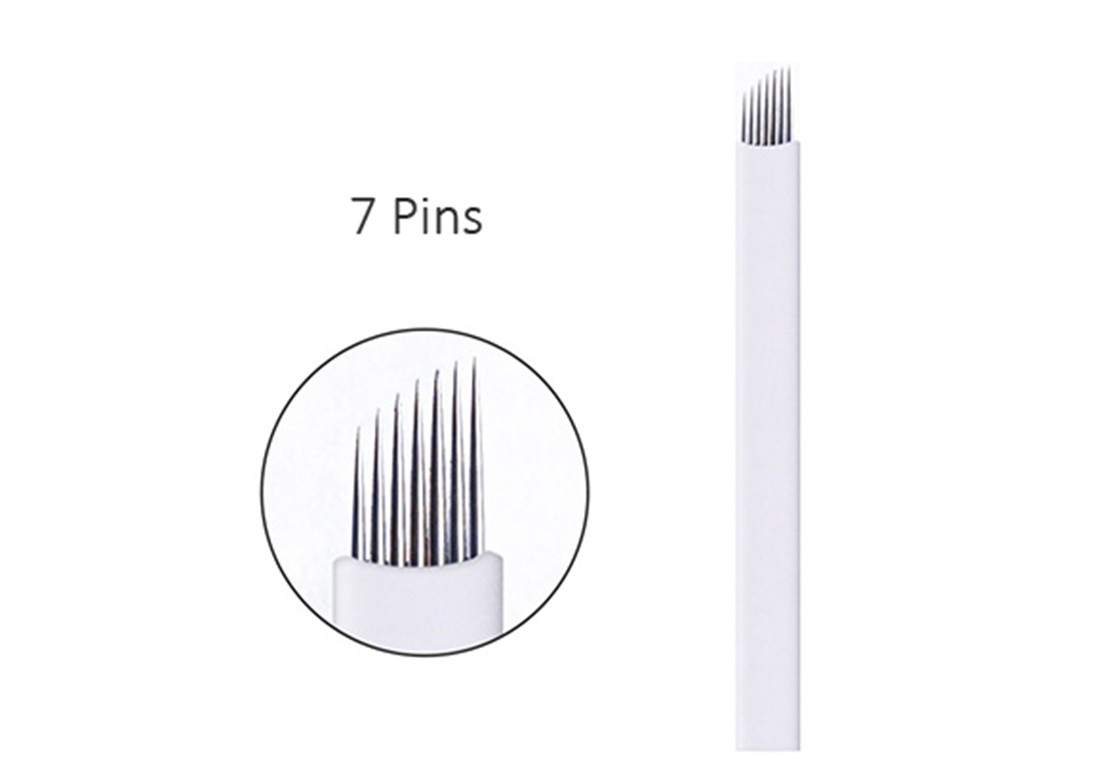 0.25mm Eyebrow Manual PMU Sterile Tattoo Needles Microblading Blade