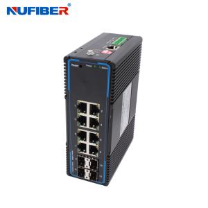 China Industrial Ethernet 4*1000M Managed SFP Switch 24V Power Supply on sale