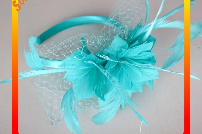 0913 fashion green sinamay fascinators caps for ladies ,Fancy Sinamay fascinator from Sun Accessory