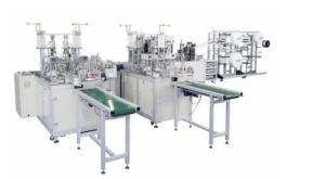 China Disposable Face Mask Production Line , Non Woven Face Mask Making Machine wholesale