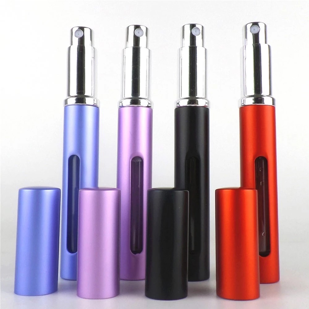 Custom Pen Type Perfume Bottle / Travel Size Perfume Bottle With Diamond Dot