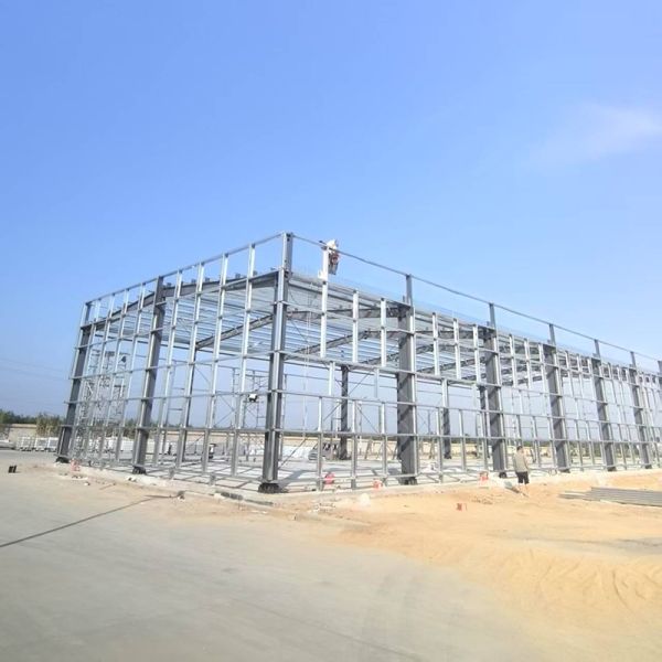 Easily Assembled Steel Structure Workshop Prefabricated Commercial Building For Shop For Steel Warehouse