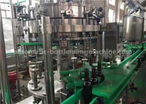 China Beer / Energy Drink Glass Bottle Filling Machine 2000BPH For Small Scale Beverage Plant wholesale