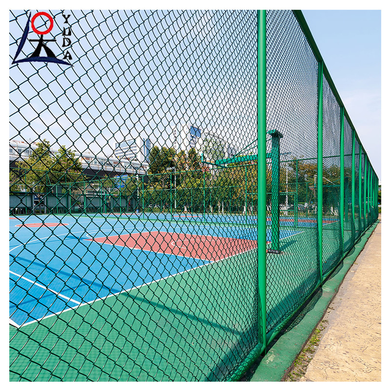 8ft 6ft Tall Galvanized Diamond Fence Cyclone Wire Mesh Chain Link Fence Roll