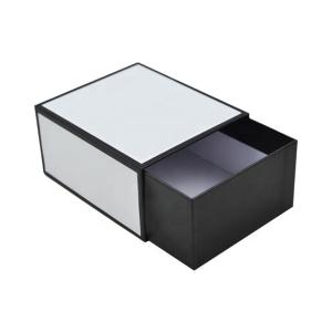 China Customized Shoe Gift Packaging Drawer Box Square Shape Recycled Materials wholesale