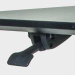 Powder Coating 4 Feet 10cm Height Adjustable Standing Desk