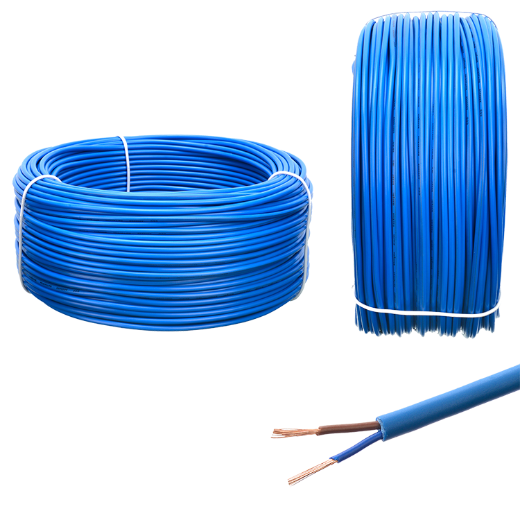 Industrial Twin Power Cables with PVC Insulation and Copper Conductor in European Standard 300/300V