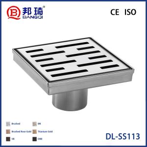 China DL-SS113 American Stainless Steel Floor Drain wholesale