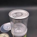 Food Grade Empty Clear Plastic Jars Storage Container PET Mason Jar BPA Free