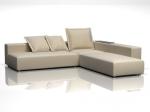 Nordic small family type combination imperial concubine fabric sofa