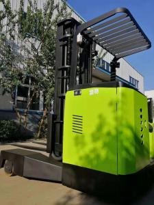 China Full Electric Powered Reach Stacker Forklift Truck With Lifting Height 3 - 8m wholesale