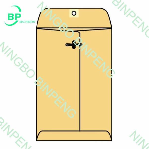 Kraft envelope file auxiliary equipment for button and string cut BP002 Made in china