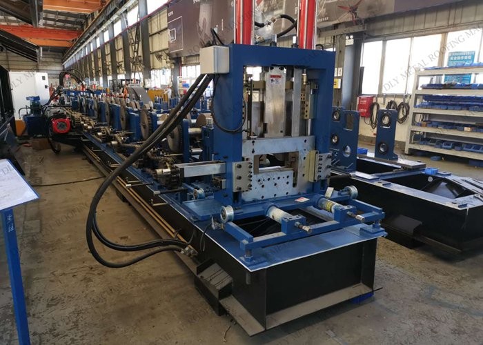C80 C Purlin Roll Forming Machine Z120-300 c z purlin roll forming machine full automatic