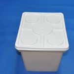 Pp Soilless Hydroponic System Medium 30x25x23cm Beige Dutch Bucket Growing