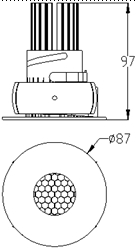 LED retrofit lamp