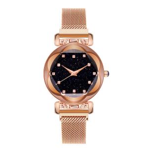China High Bright Women Starry Sky Waterproof Watch With Thickening And Hard Acrylic Glass wholesale
