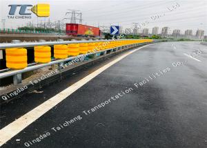 China High Strength Highway Roller Barrier Impact Resistance Long Service Life wholesale