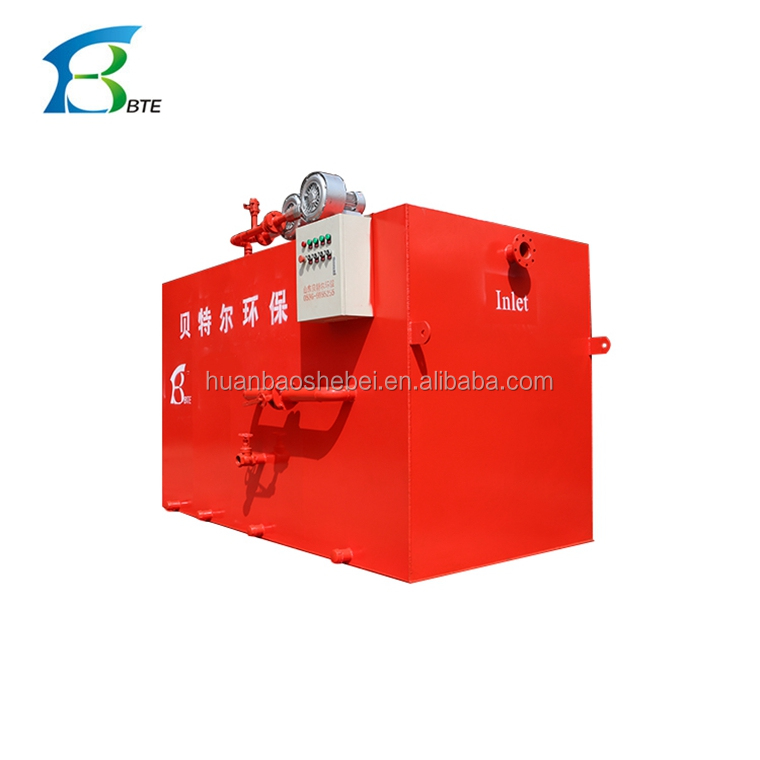 1 of Core Components Mbr/Mbbr Containerized Compact Integrated Sewage Treatment Plant