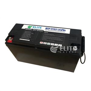 China Phosphate Backup 1536Wh 12V 120Ah RV LiFePO4 Battery Long Life Span wholesale