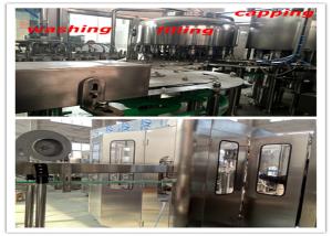 China Plastic Water Bottle Filling Machine With Food Grade SUS 304 Stainless Steel wholesale