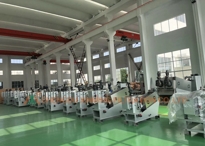 Good Filtration Effect Automatic Filter Press Sludge Dewatering Machine