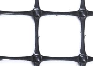 China High Tear Strength Biaxial Plastic Geogrid 3.9 Meters Width wholesale