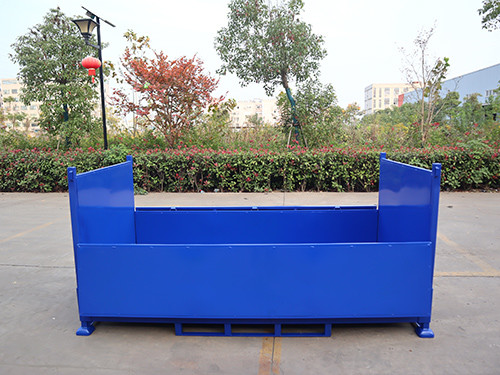 Customized Stacking Steel Cage Made Of Q235 Material For Efficient Inventory Management