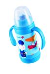3in1 Step Double Wall Stainless Steel Vacuum Baby Bottles 350ml