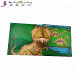 Custom Dinosaur Animal Children'S Pop Up Story Books For 1 Year Olds