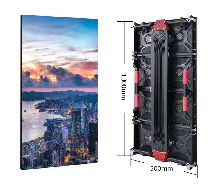 Rental Outdoor 4G Wifi 1/7 S P5.95 LED Video Wall