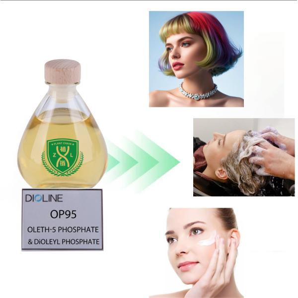 Emulsifier OP95 Oleth-5 Phosphate (and) Dioleyl Phosphate dyeing color
