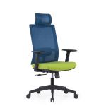 Fabric High Back Revolving Swivel Black Executive Office Chair Gerente Cadeira