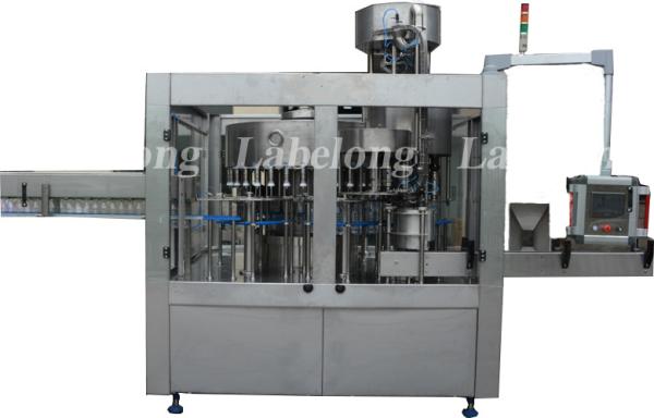 Cooking Oil PET Bottle Filling Machine , Electric - Driven Liquid Filling