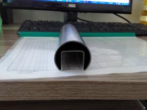 China Stainless steel slotted tube,Glass channel tube,304 polished ss slotted pipe wholesale