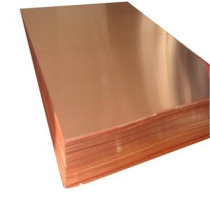 China 99.99 % Pure Copper Cathode Metal Plates Sheet 20mm C10300 C10400 wholesale