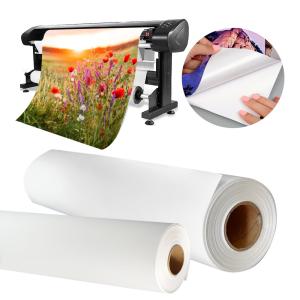 China Matte Coated Label Sticker 108gsm Self Adhesive Paper for Canon Printers wholesale