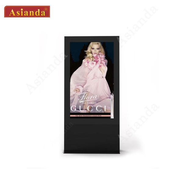 75inch Outdoor High Brightness Free Standing Advertising LCD Digital Signage for