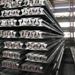 Crane Moving Galvanized Steel A55 Railway Track Metal