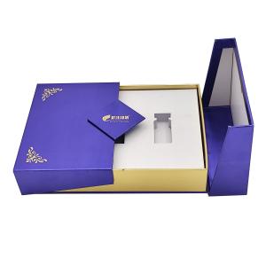 China Magnetic Closure Cosmetic Rigid Gift Box Cardboard Luxury Perfume Box Packaging wholesale