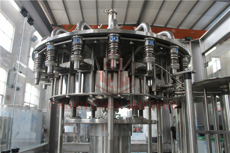 Fresh Apple Beverage Glass Bottle Hot Juice Filling Machine With Return System