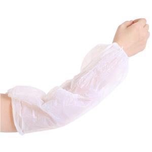 China Dust Proof Disposable Arm Sleeves Covers Protective Oversleeves For Painting , Repair Cleaning wholesale