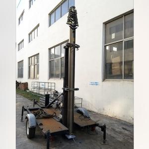 China 12m lockable pneumatic telescopic mast 50kg payloads NR-2500-12000-50L wholesale