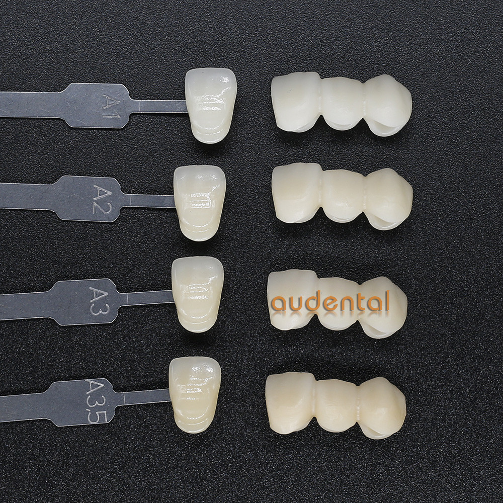 3D Pro Multilayer Dental Lab Dental Zirconia Block with High Flexural Strength Translucency Audental